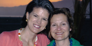 Mary Ann Mills and Renee Gardner